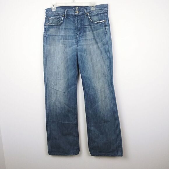 7 For All Mankind men's size 32 relaxed jeans - Picture 1 of 7